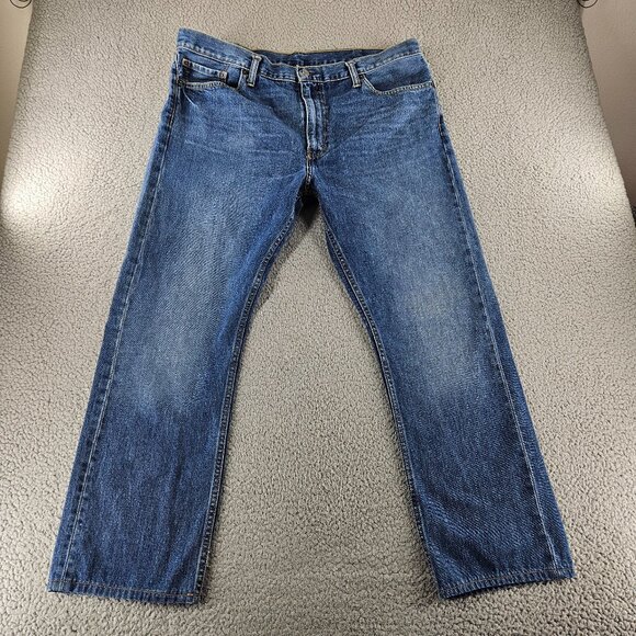 Levi's Other - Levis Jeans Mens 38x32 (40x30) Blue 513 Slim Straight Modern